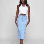 Zaliha Light blue skirt